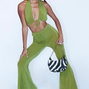 Princess Polly Green 2 piece set